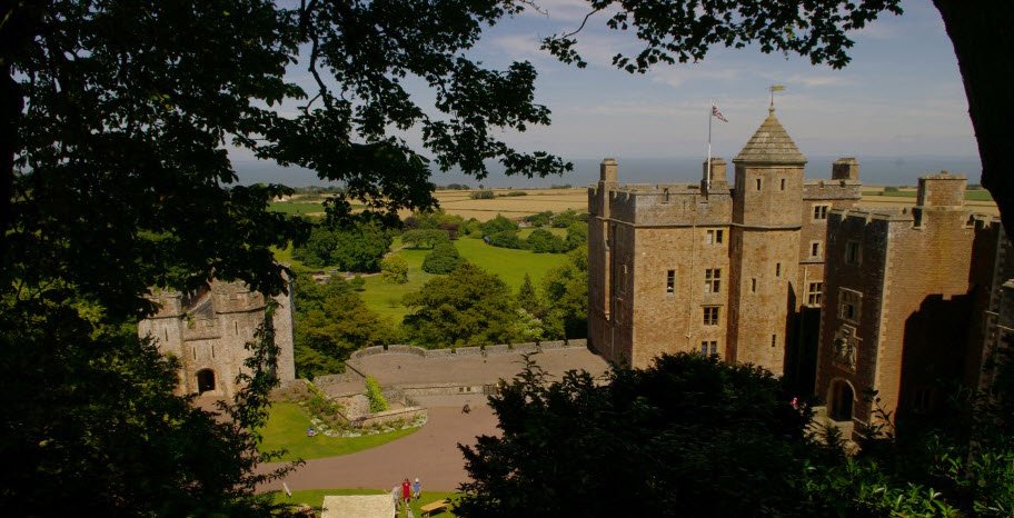 National Trust - Dunster Castle and Watermill, England, United Kingdom